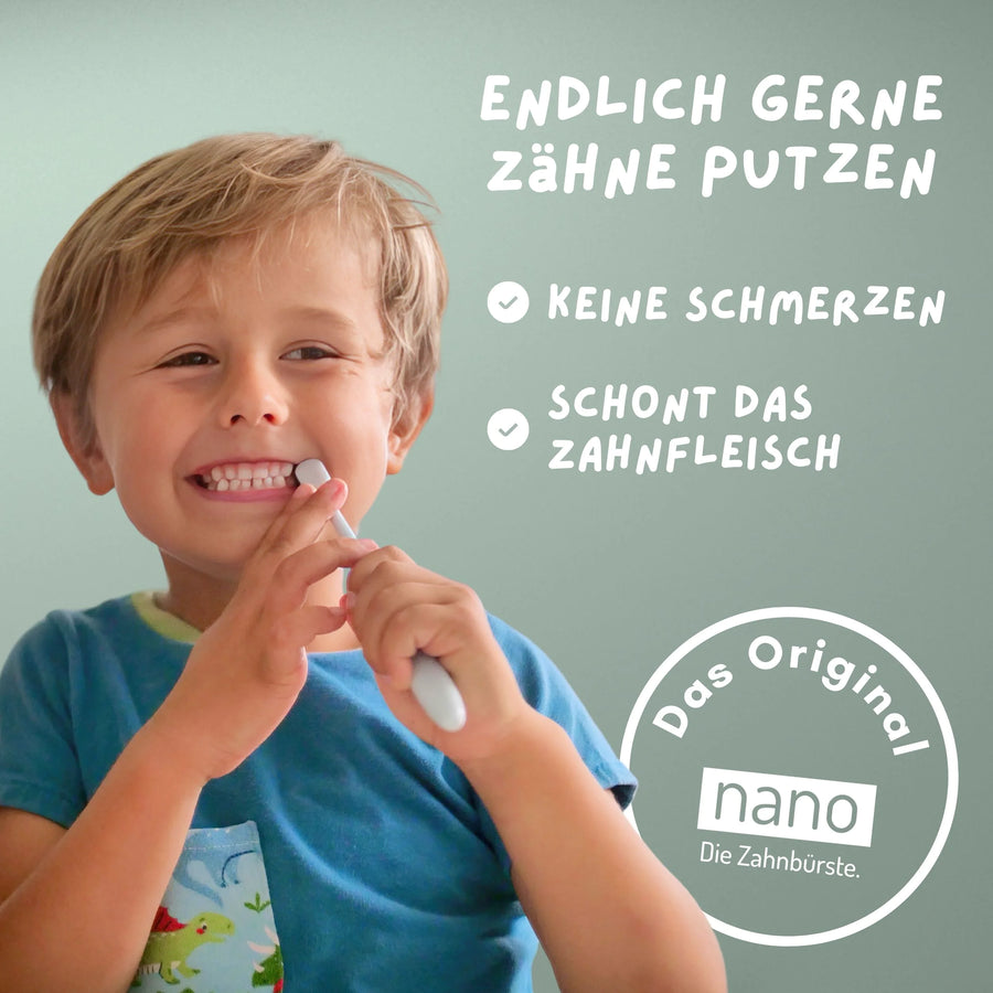 nano. Kinderzahnbürste 2er-Pack