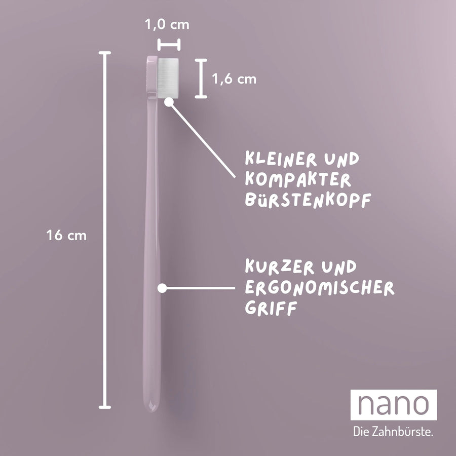 nano. Kinderzahnbürste 2er-Pack